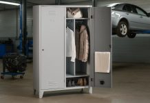 Sigur nu ai uitat nimic? Un vestiar metalic, esential intr-un atelier auto!